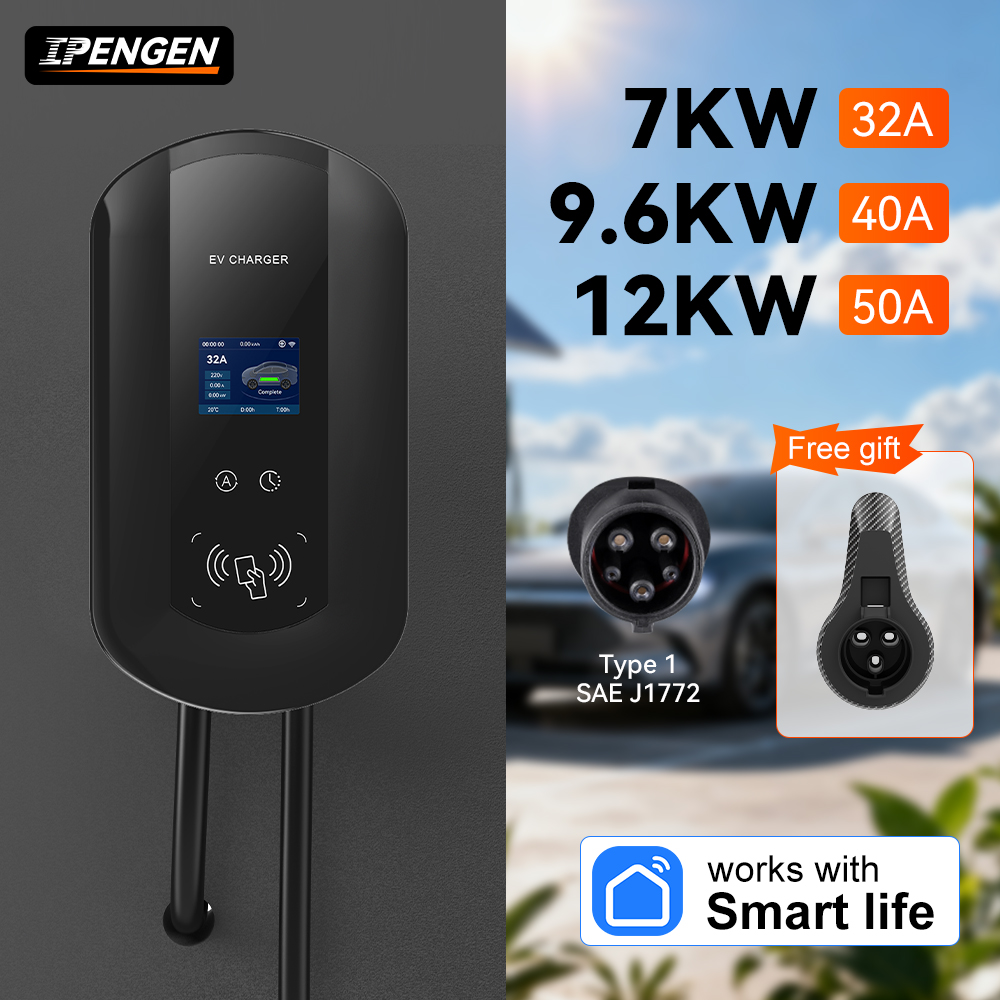Ev Charging Cable - Stacja ładowania pojazdów elektrycznych IPENGEN 32A/40A/50A