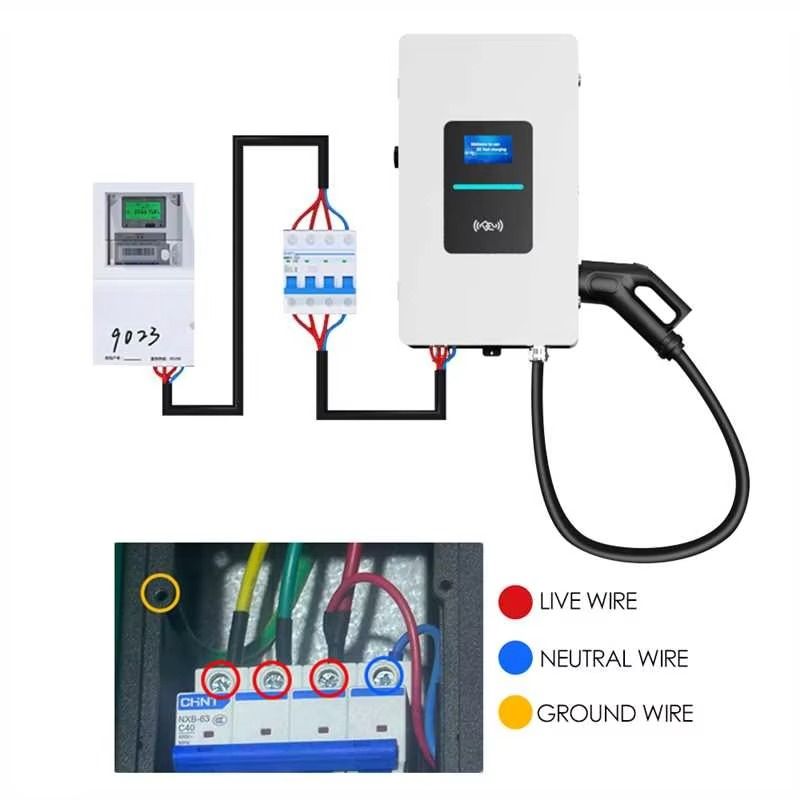 RSCHG 20kW CCS1 IP54 Szybka ła – Fast Ev Charger recenzja i cena